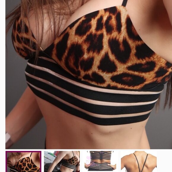 Pretty panther Bralette - Picture 2 of 3